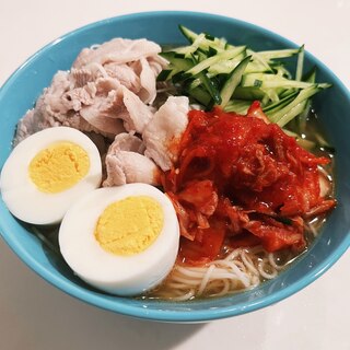 冷麺風そうめん